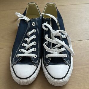 Converse Navy Sneakers with White Accents